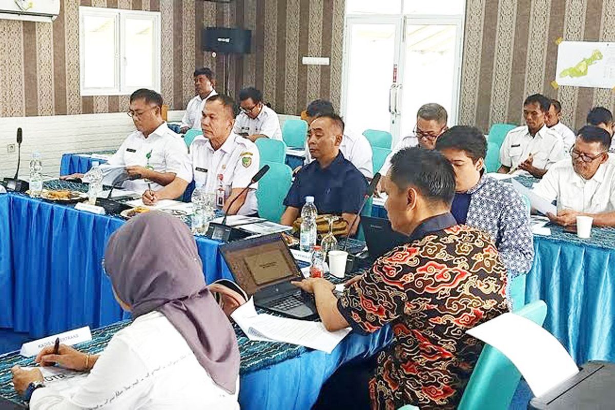 Pemkab Barito Utara konsultasi publik  RDTR dan KLHS Teweh Timur