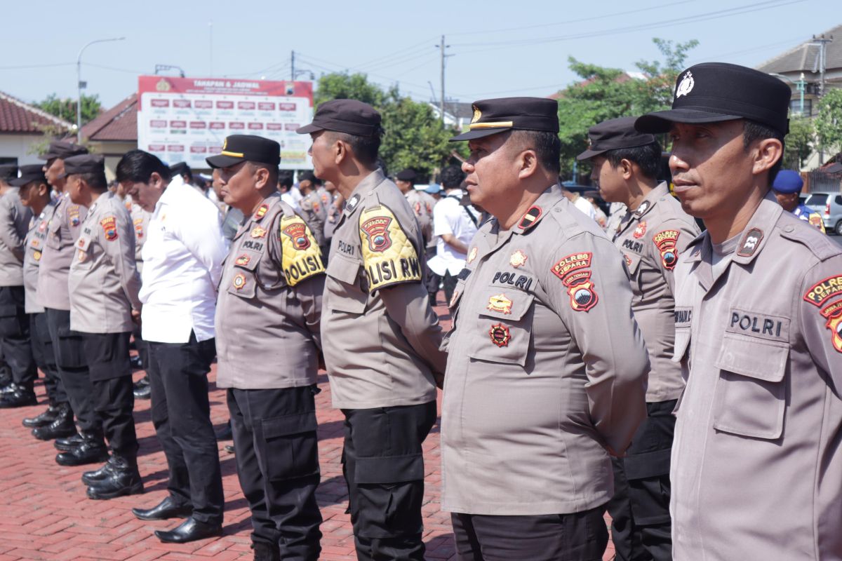 Polres Jepara  kerahkan Polisi RW untuk ciptakan Pilkada 2024 damai