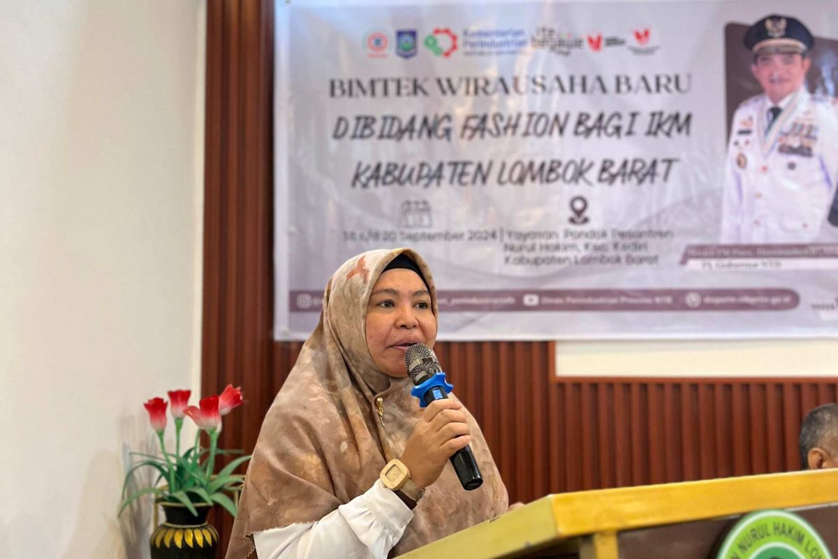 Disperin NTB gandeng pondok pesantren latih wirausaha fesyen