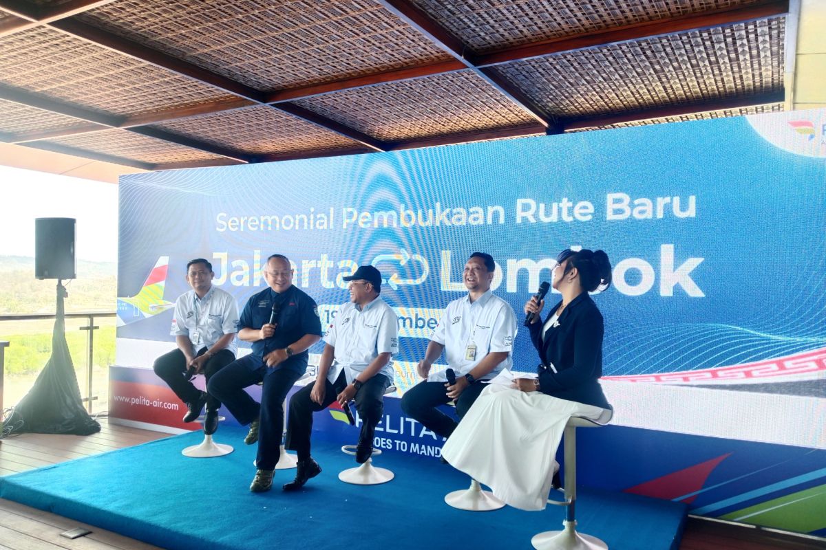 Jelang MotoGP, Pelita Air buka rute penerbangan baru Jakarta-Lombok