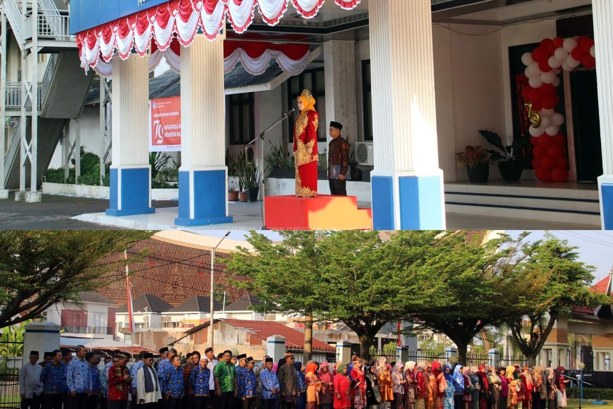 Peringati HUT Ke-79 Kemerdekaan RI, LLDIKTI Wilayah X laksanakan upacara bendera