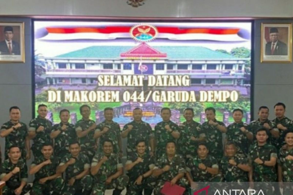 Korem Gapo rakor kesiapan pengamanan pilkada serentak di Sumsel