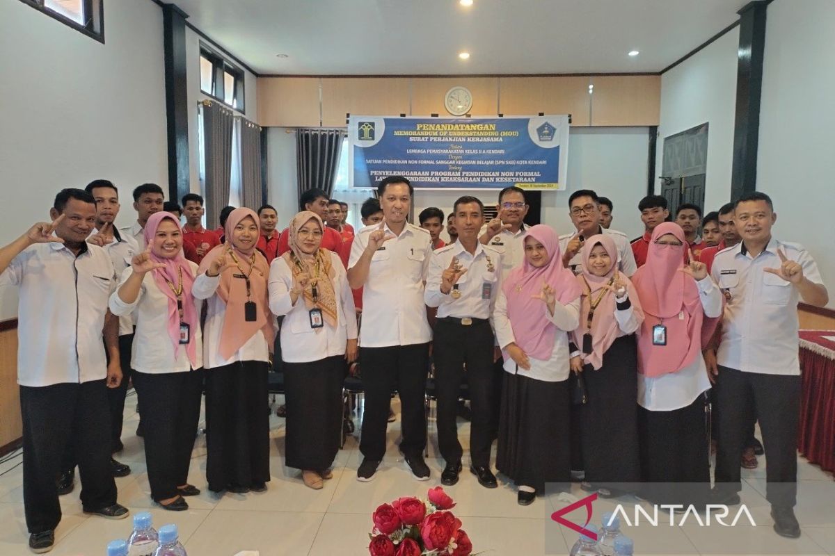 Lapas Kendari hadirkan program pendidikan nonformal bagi narapidana