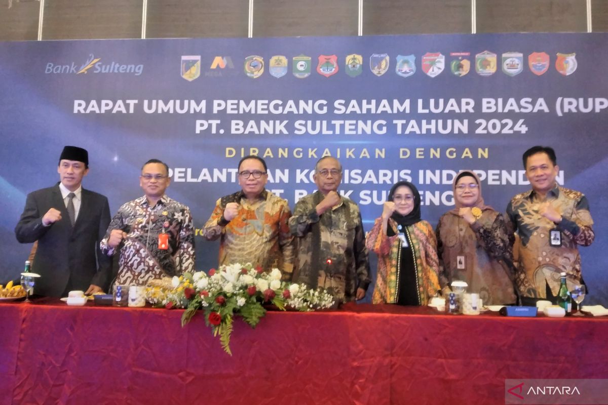 Mega Corpora tegaskan batas saham di Bank Sulteng sebesar  26 persen