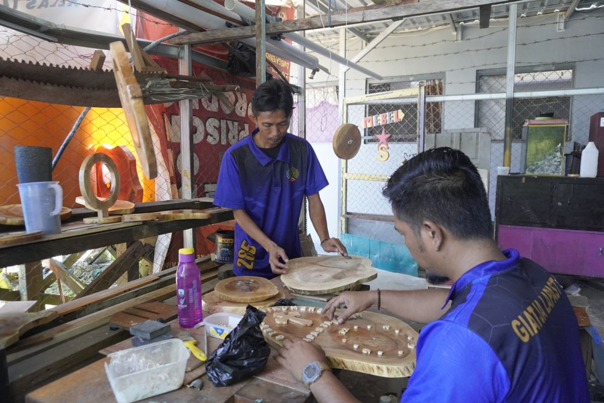 Lapas Tarakan Laksanakan Program Pembinaan Kemandirian Untuk Warga Binaan