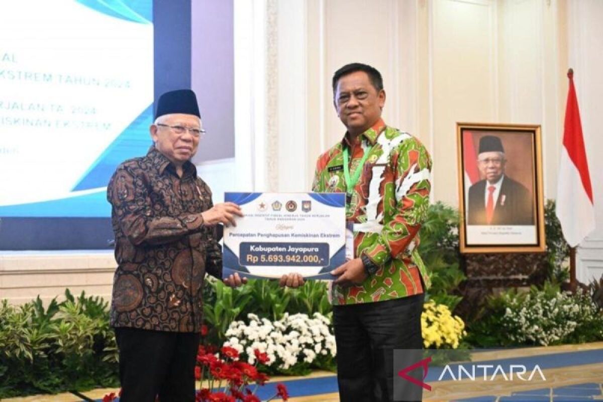 Pemkab Jayapura mendapat bantuan Rp5,6 miliar hapus kemiskinan ekstrem