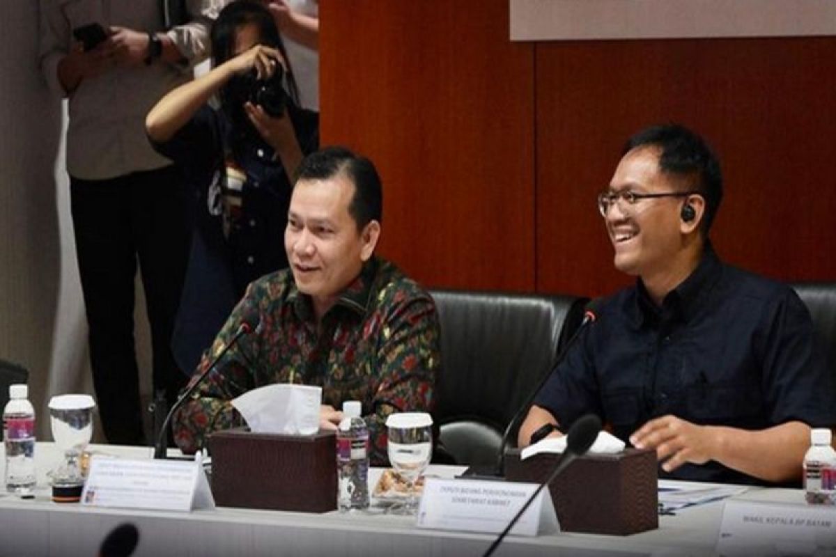 Pj Gubernur Sumsel hadiri rapat pembahasan proyek strategis nasional