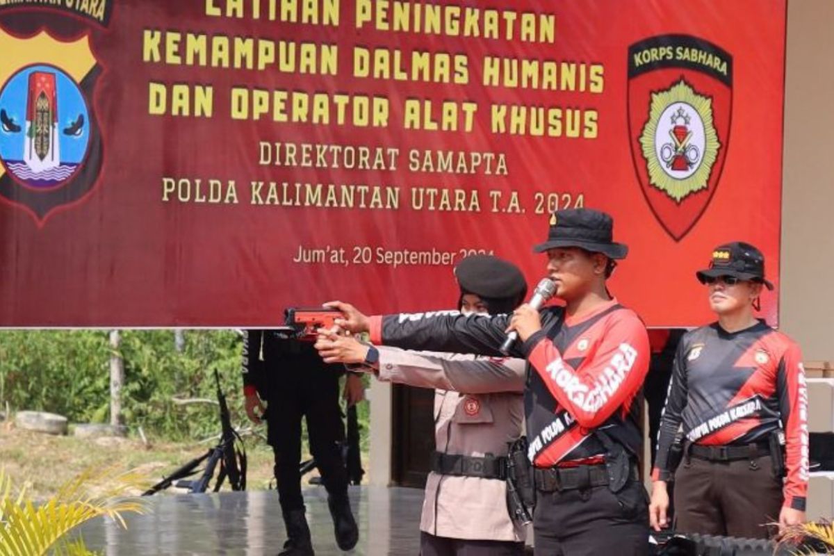 Polda Kaltara gelar latihan peningkatan kompetensi guna optimalisasi pengendalian massa