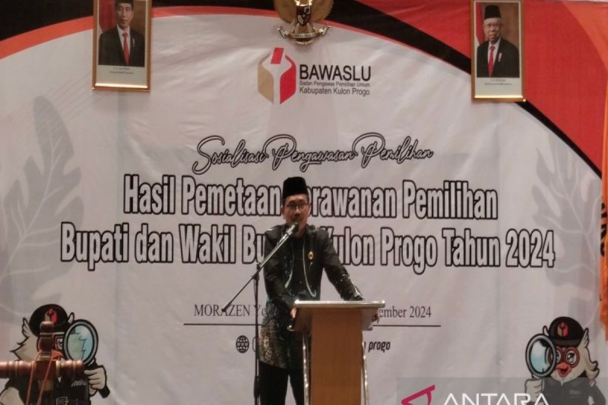 Bawaslu: Indeks Kerawanan Pemilu dalam Pilkada Kulon Progo rendah