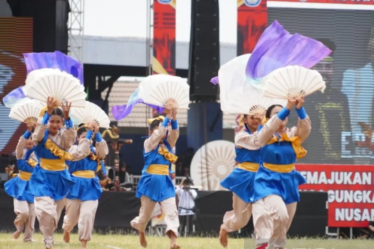 Sebanyak 800 penari meriahkan Festival Erau 2024 di Kukar