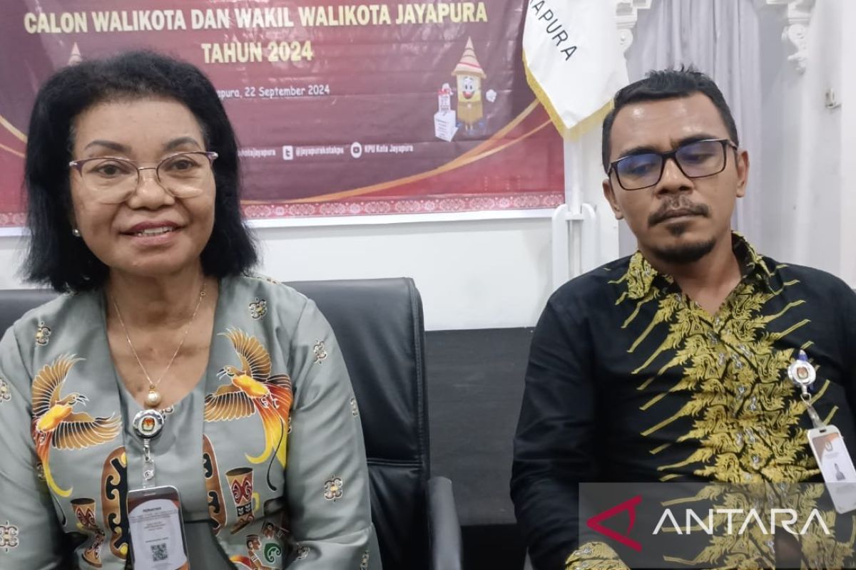 KPU Kota Jayapura resmi tetapkan empat pasangan calon Pilkada 2024