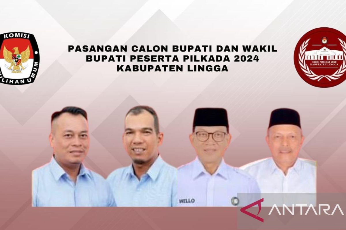 KPU tetapkan dua paslon peserta Pilkada Kabupaten Lingga 2024