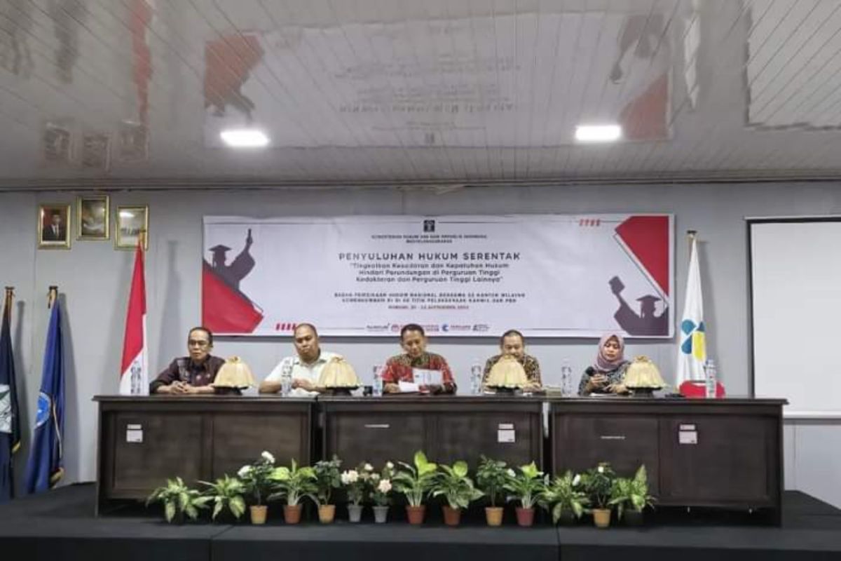 Kemenkuham Sulbar gelar penyuluhan hukum tingkatkan kesadaran masyarakat