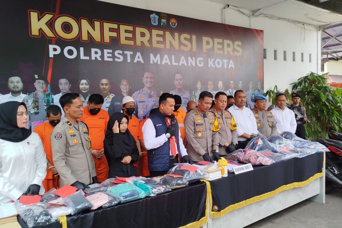 Polres Malang ungkap 6 kasus curanmor pada awal 2025