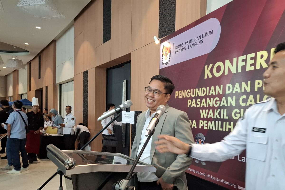 KPU Lampung minta paslon kepala daerah serahkan rekening dana kampanye