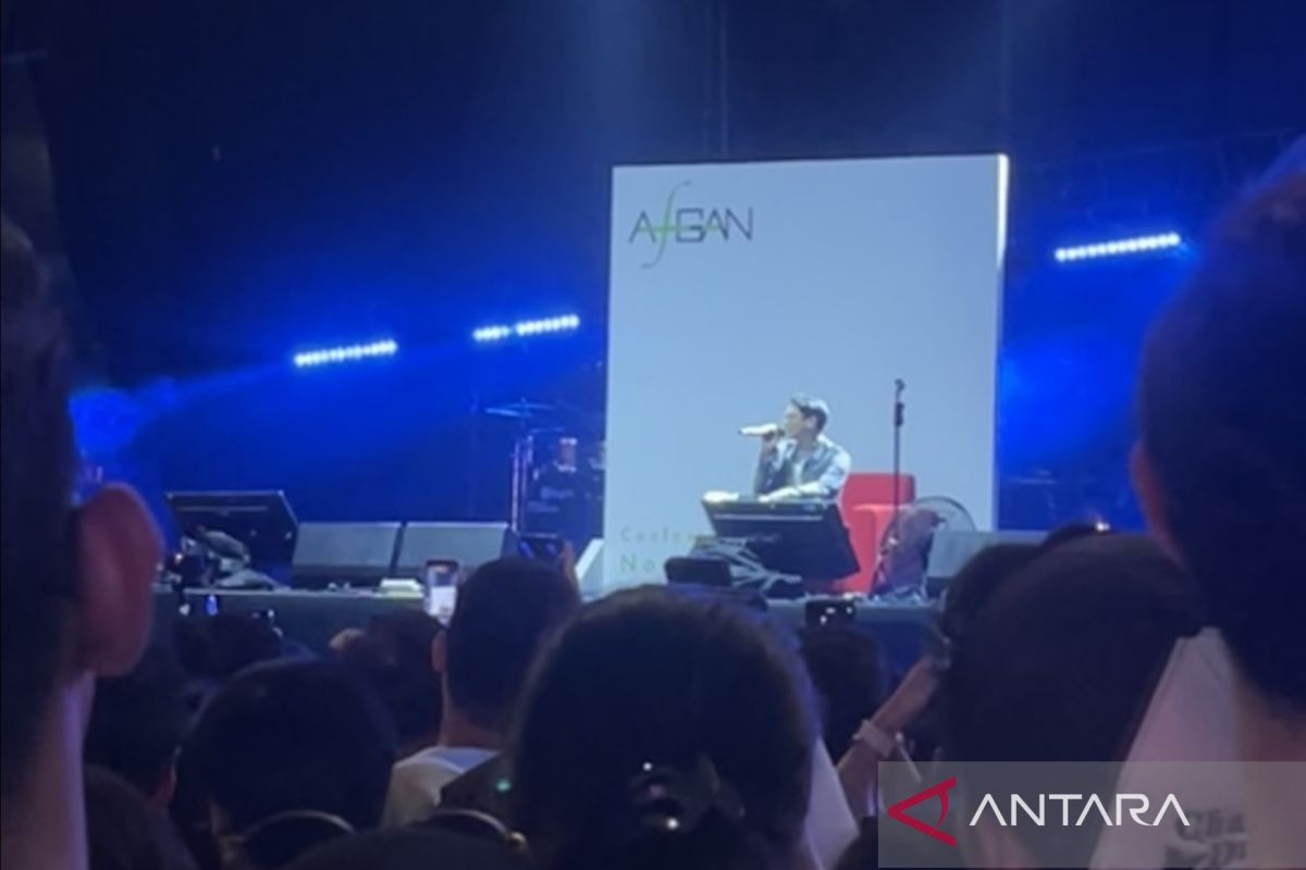 Afgan hibur penonton dengan lagu lamanya di Pestapora 2024