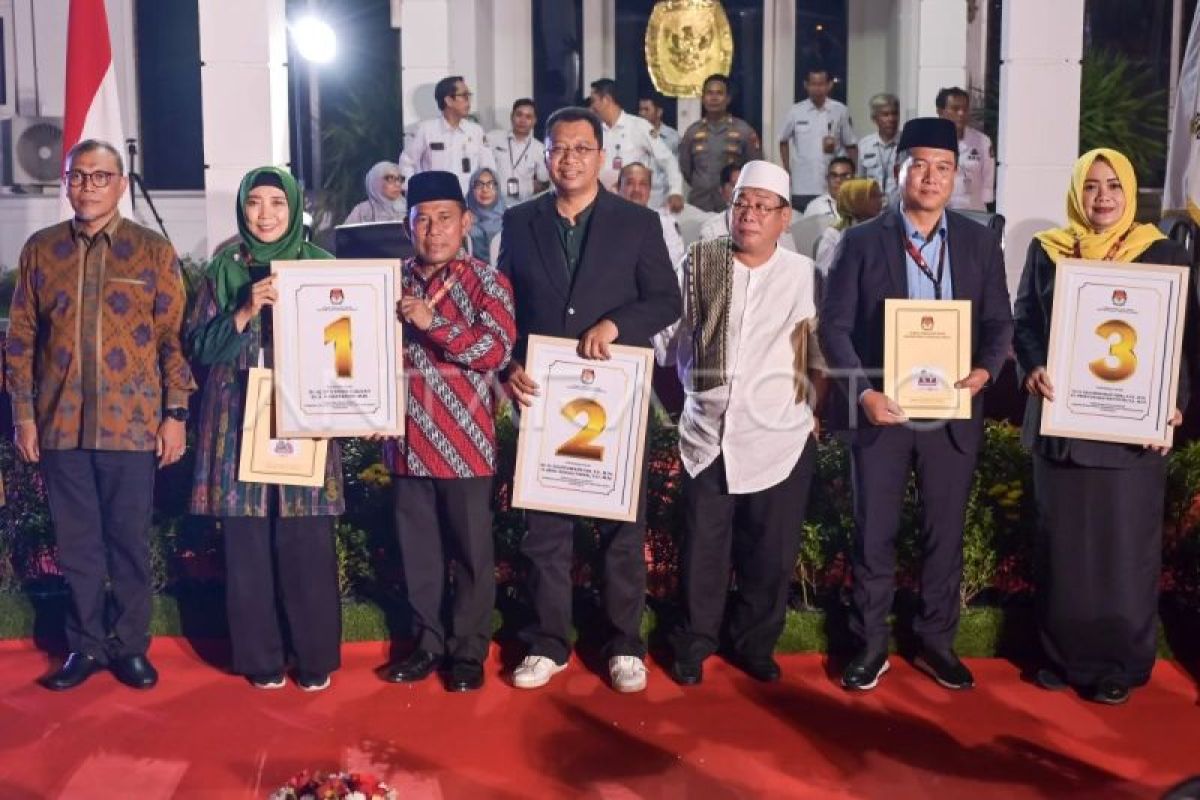 Pesan dan makna nomor urut bagi tiga paslon Cagub/Cawagub NTB