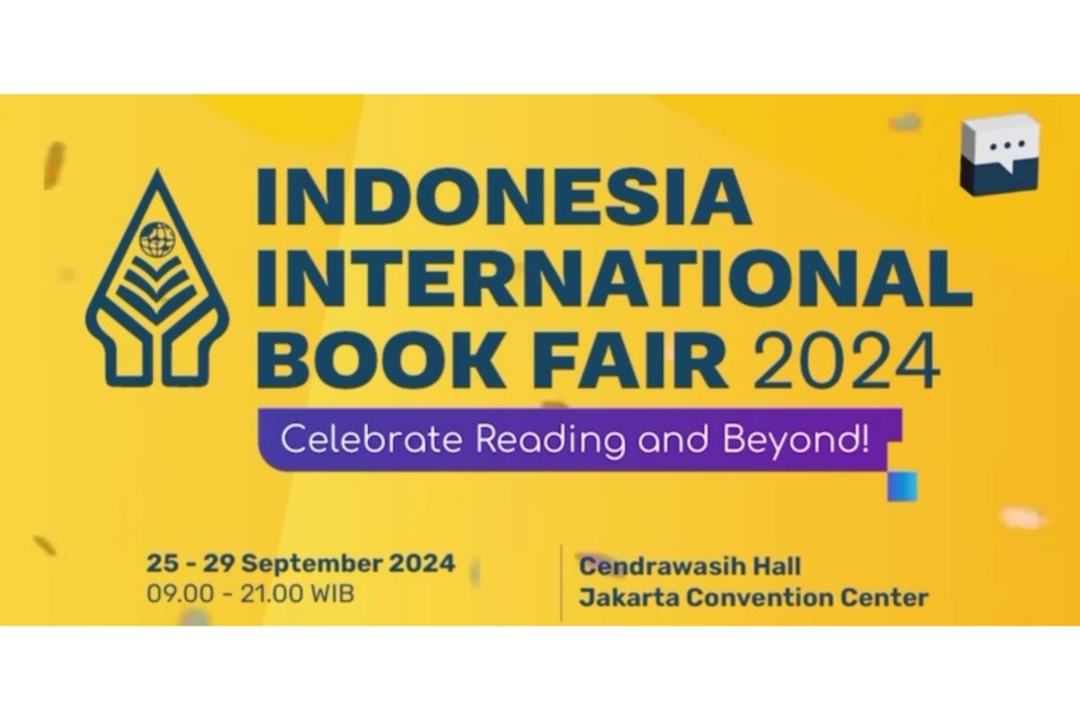 Indonesia International Book Fair  2024 set for September 25-29