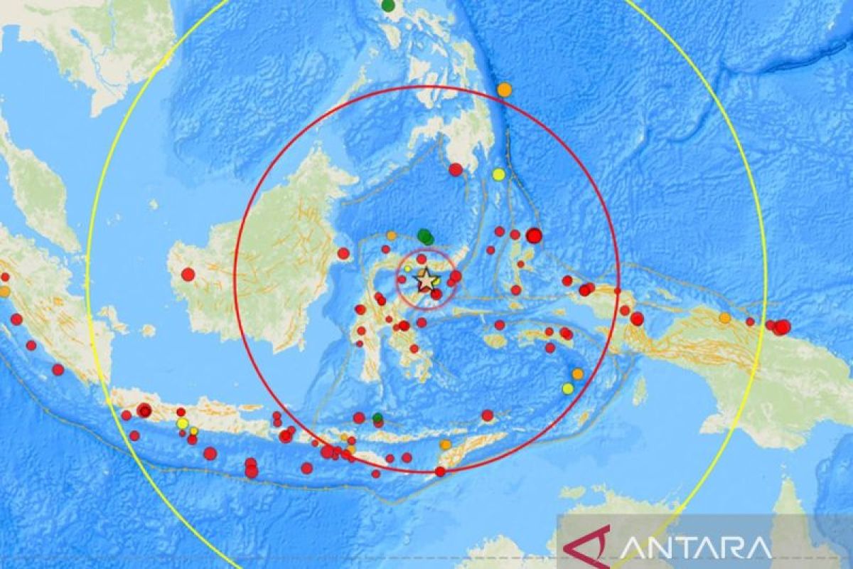 Gempa magnitudo 6,4 Gorontalo tak berpotensi tsunami