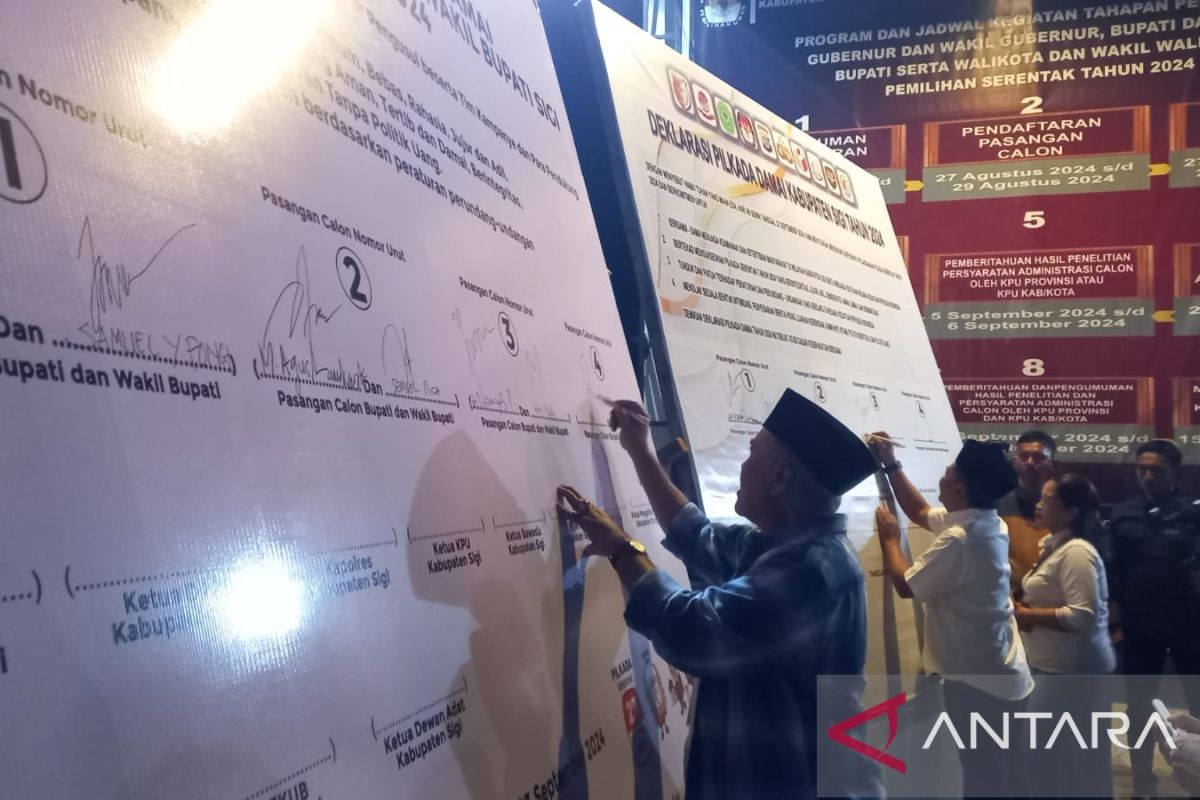 KPU Sigi pastikan paslon kepala daerah patuhi peraturan kampanye