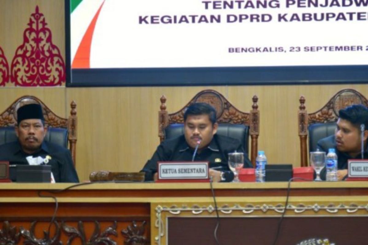 Berikut 7 Fraksi DPRD Bengkalis bersama nama pimpinan yang disahkan