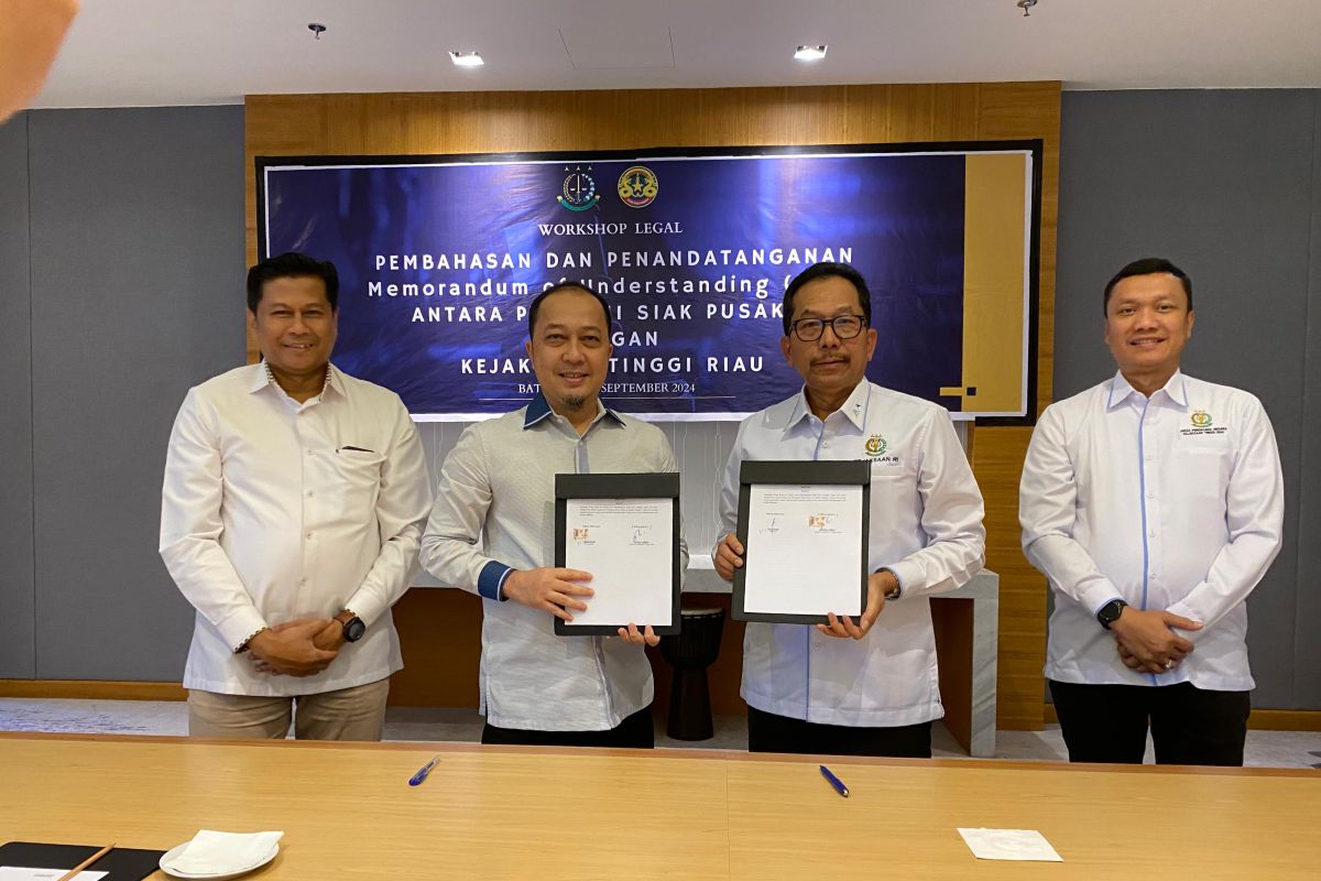 PT BSP tandatangani MoU bersama Kejati Riau