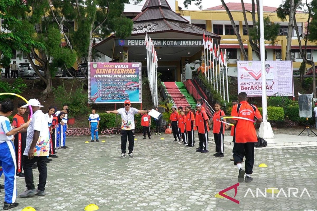 Sebanyak 1.000 siswa Kota Jayapura ikuti Festival Olahraga Pendidikan