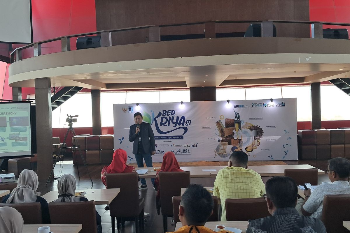 BUMN pamerkan produk kriya unggulan di Makassar