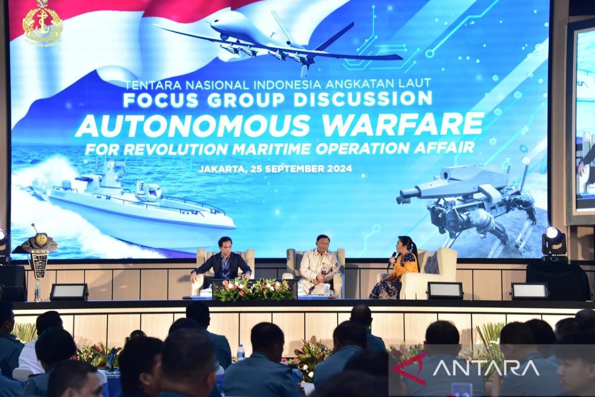 Peneliti: TNI AL wajib kuasai data saat adopsi teknologi otonom