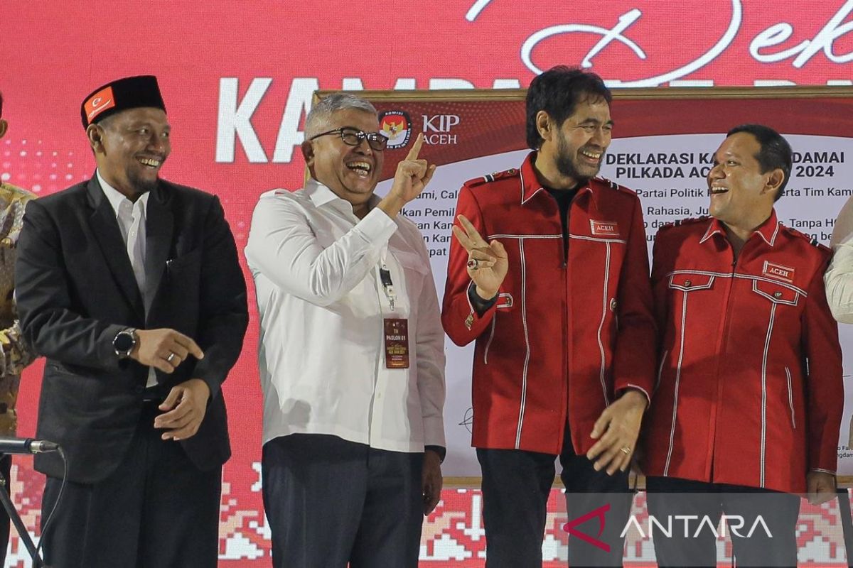 Aceh deklarasi kampanye damai Pilkada 2024