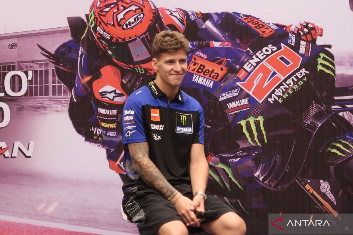 Fabio Quartararo harap tak turun hujan saat balapan MotoGP di Mandalika Lombok