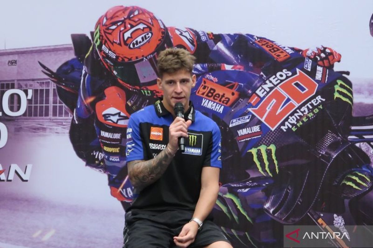 Jelang MotoGP, Pembalap Fabio Quartararo jumpa penggemar di Mataram