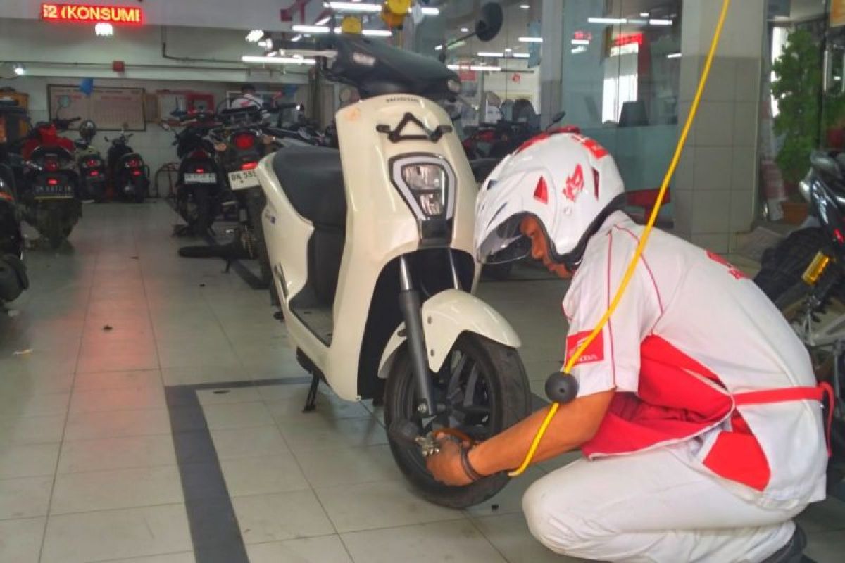 Honda bagikan tips #Cari_aman ukuran angin penting untuk keselamatan