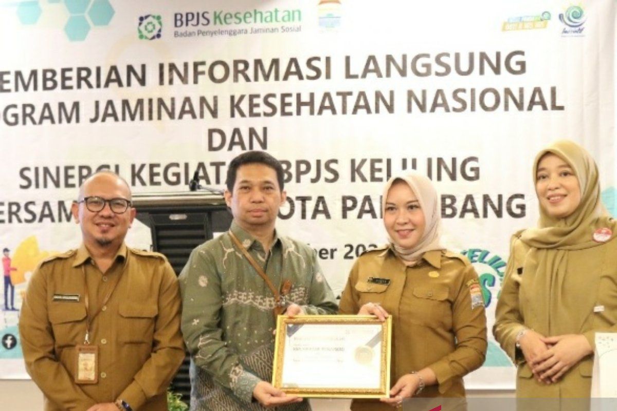 BPJS Kesehatan Palembang  sinergi dengan camat lakukan layanan keliling