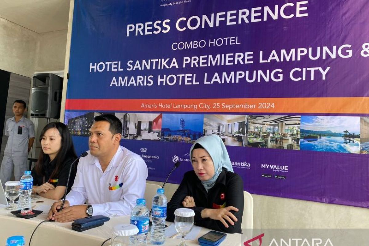 Hotel Santika Premier dan Amaris Hotel Lampung City jawab kebutuhan tamu