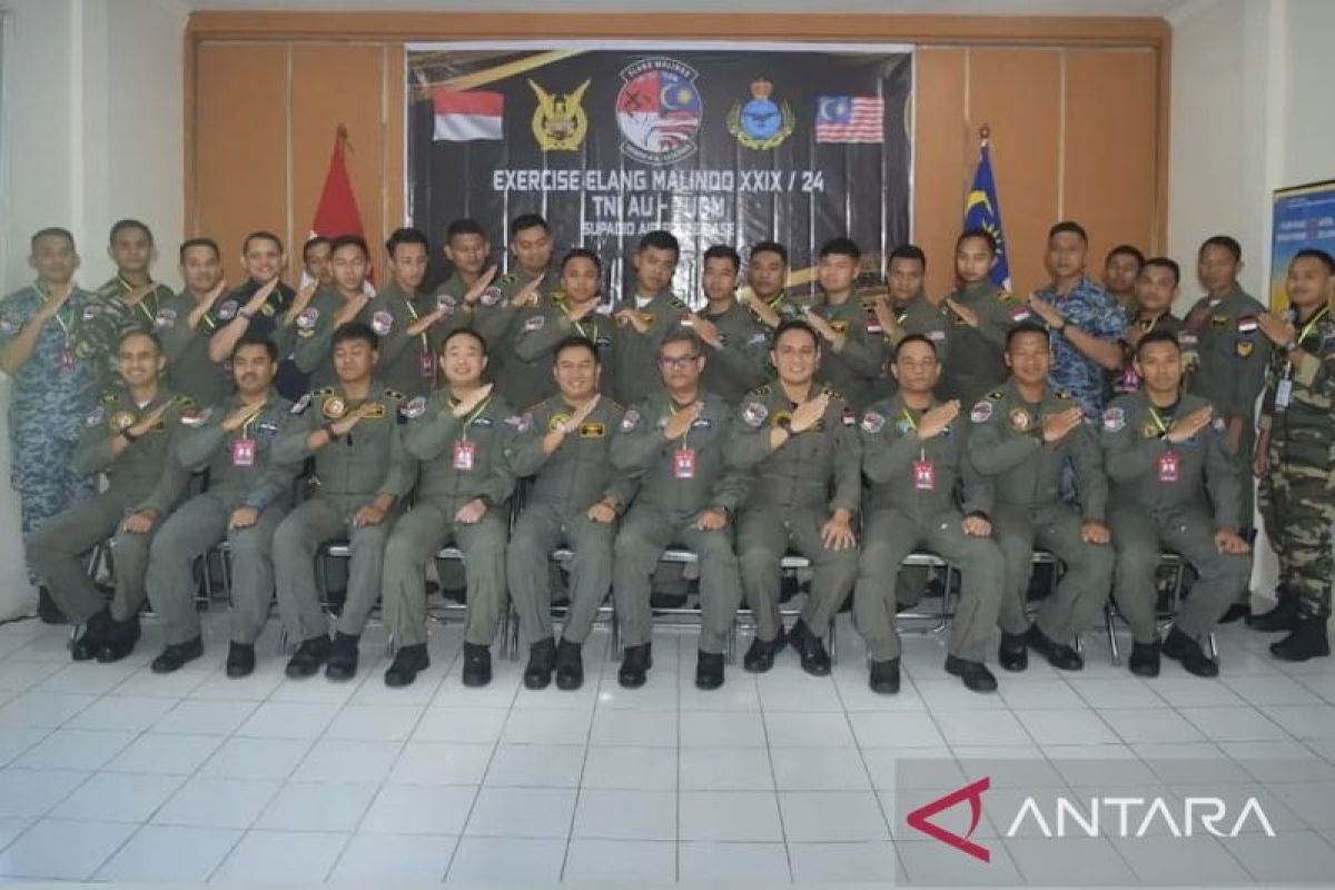 TNI AU dan AU Malaysia gelar latihan bersama