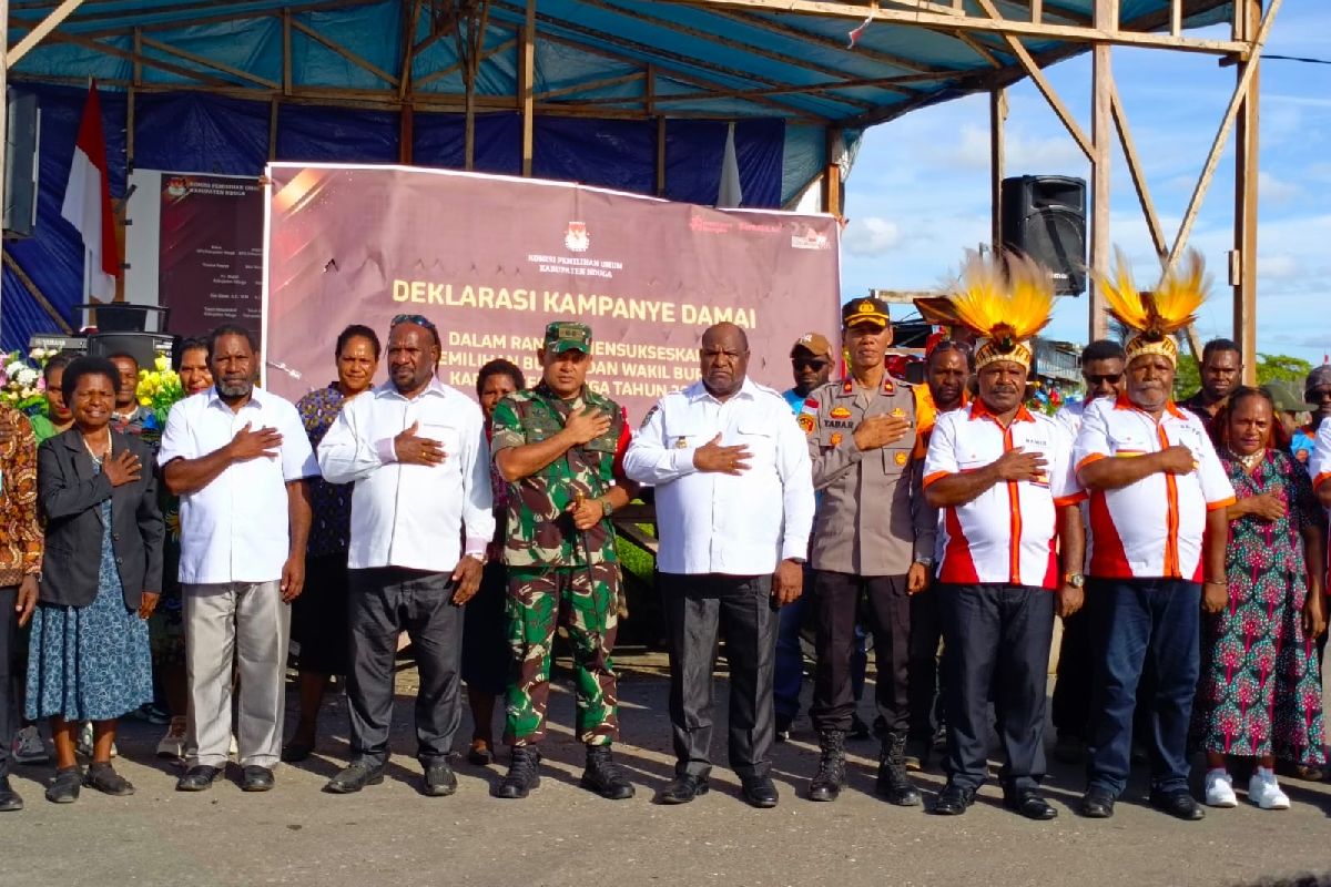 Pemkab Nduga pastikan masa kampanye berjalan damai