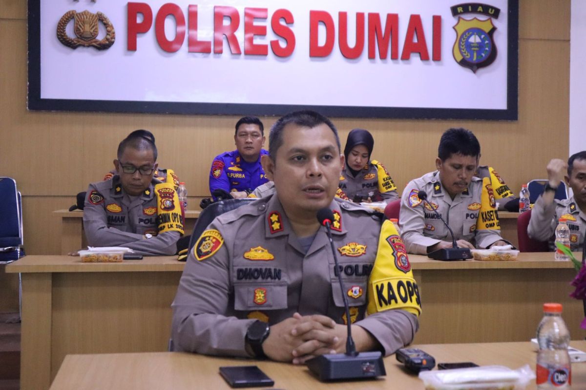 Polres Dumai petakan potensi gangguan pilkada 2024