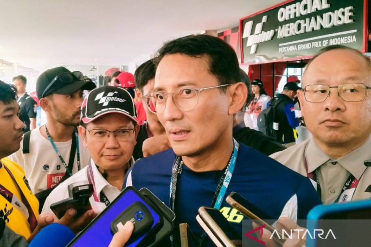 Menparekraf: Tiket MotoGP Mandalika Lombok sudah terjual 80 persen