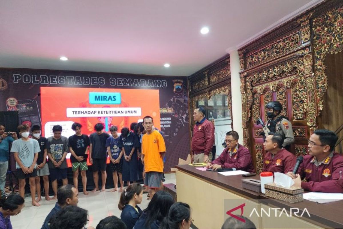 Ada 83 kasus tawuran gangster di Semarang selama 2024