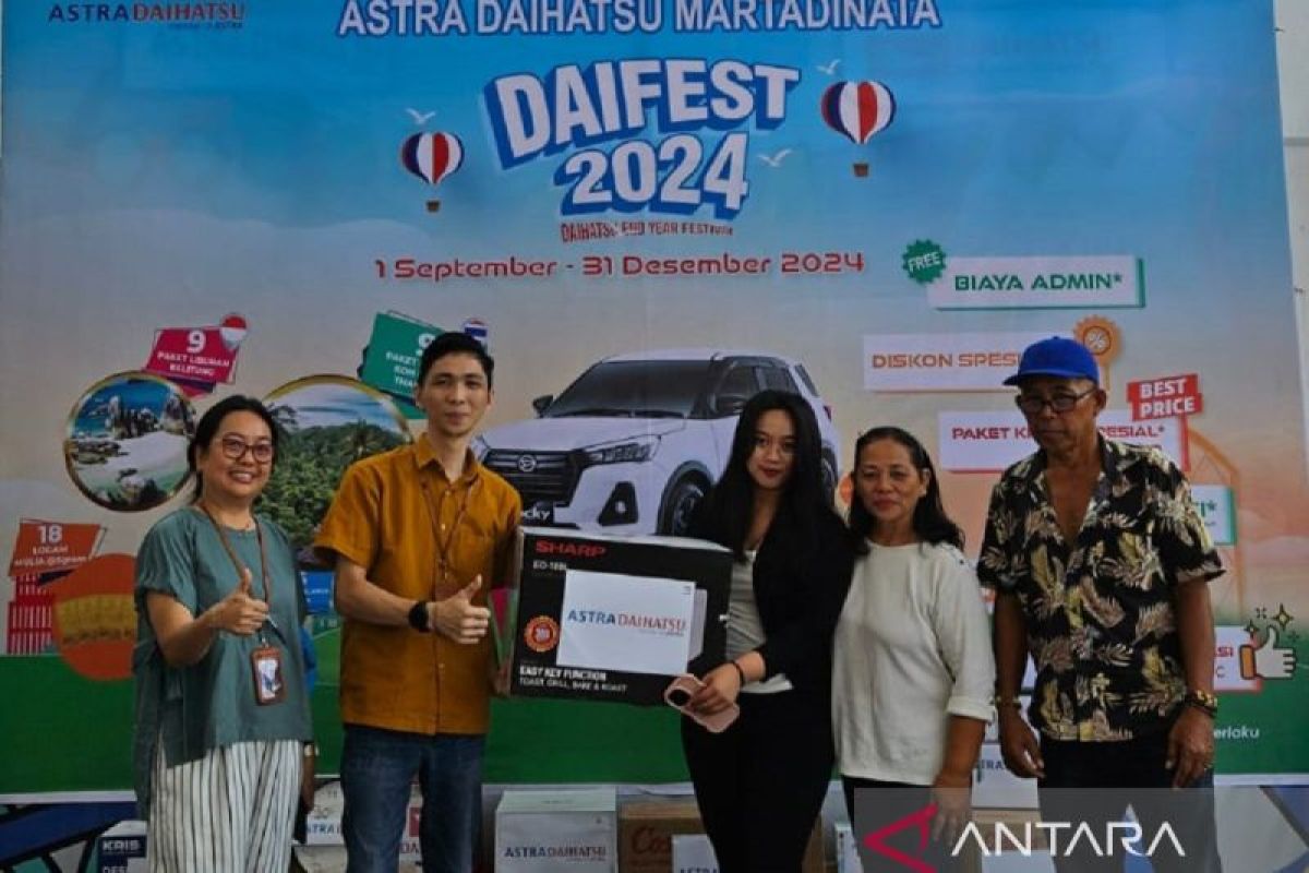 Untung Ganda di DAIFEST 2024: Mobil baru dan logam mulia