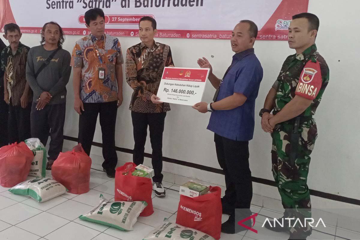 Kementerian Sosial bantu 146 PPKS di Banyumas