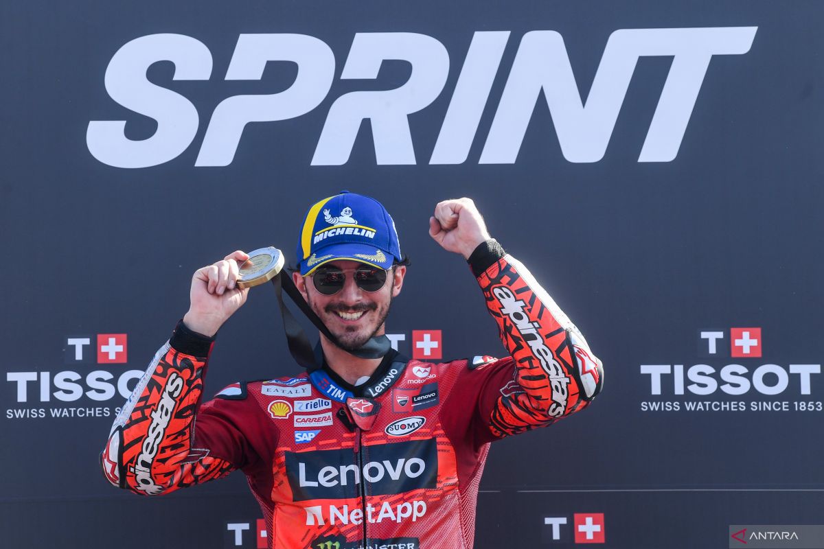 Bagnaia: Strategi teknis jadi kunci kemenangan Sprint MotoGP Mandalika