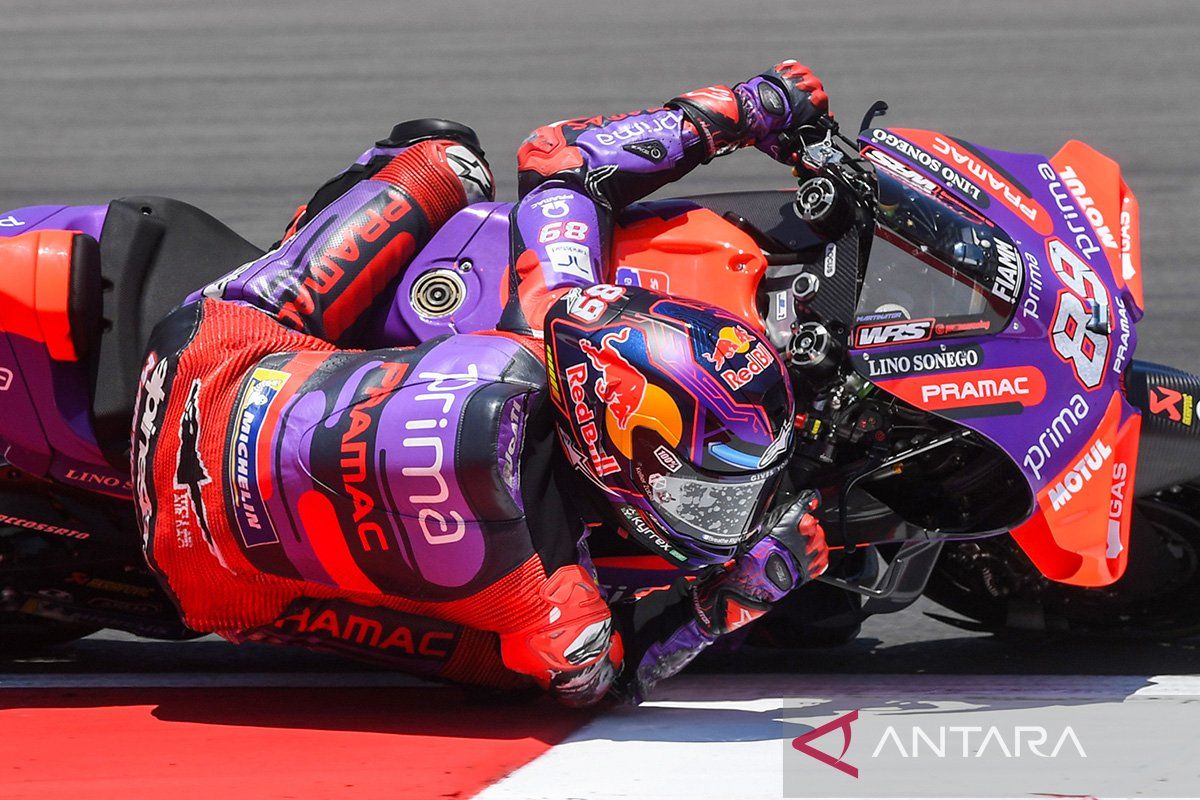 Pembalap Martin rebut kemenangan MotoGP Indonesia di Mandalika