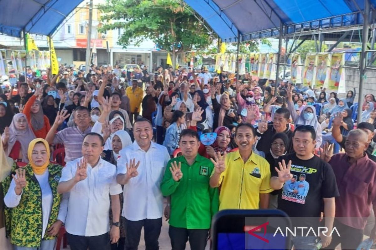 Paslon Walikota AJP-Asli jaminkan diri untuk majukan UMKM di Kendari