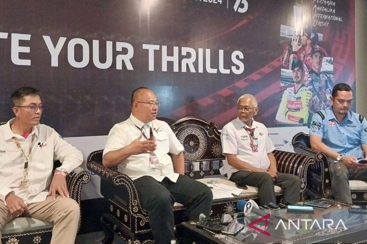 Jumlah penonton MotoGP Mandalika 2024 capai 120 ribu orang