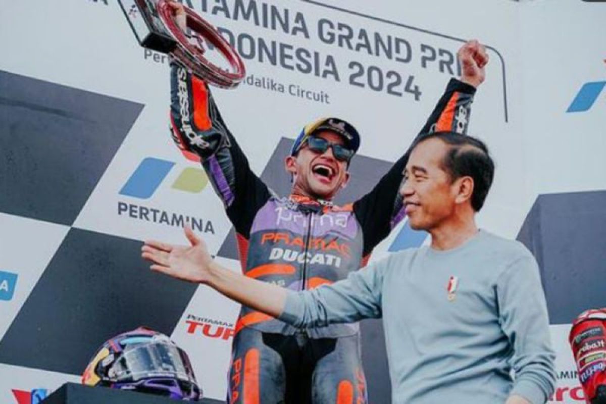 Jokowi: Ajang MotoGP di Mandalika Lombok tetap berlanjut