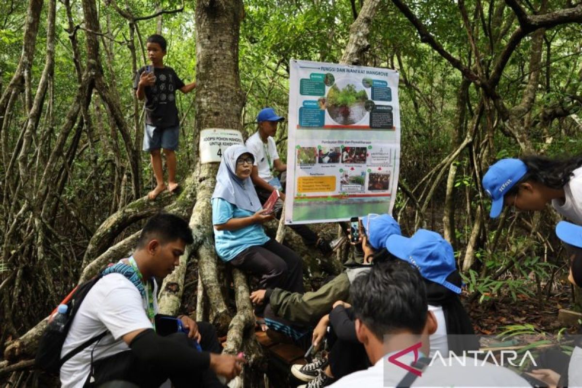 BRGM ajak anak muda GLI kenal lebih dekat gambut dan mangrove di Kepulauan Meranti