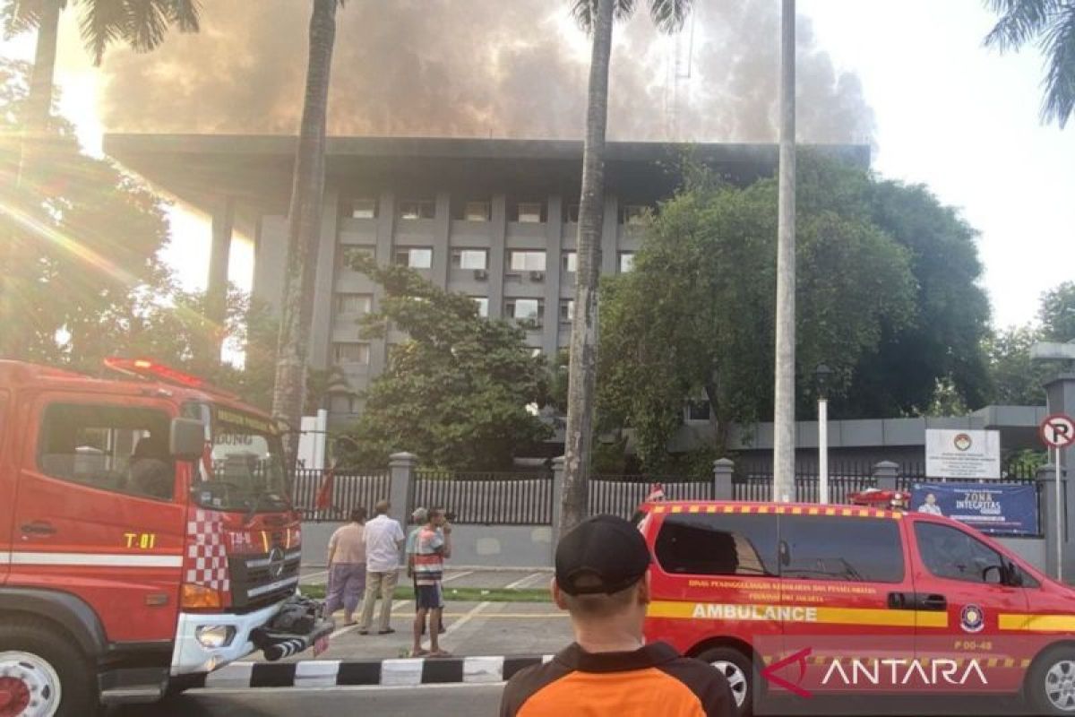 BPBD : Kebakaran di Gedung Bakamla RI di Jakarta Pusat diduga korsleting listrik