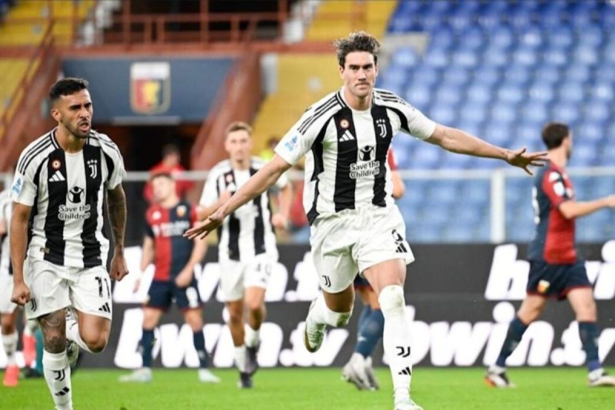 Juve puncaki klasemen sementara setelah menang 3-0 di markas Genoa